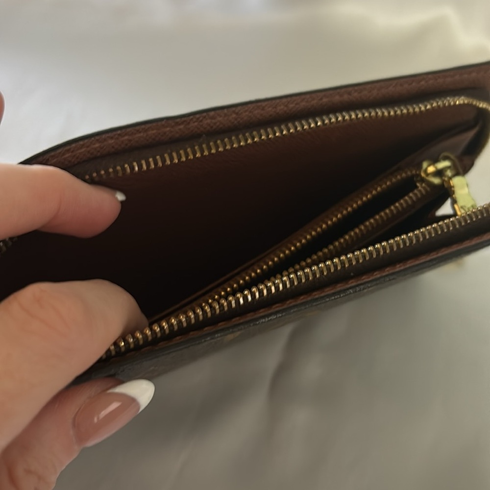 LOUIS VUITTON VINTAGE MONOGRAM ZIPPY WALLET EUC AUTHENTIC - Picture 11 of 17